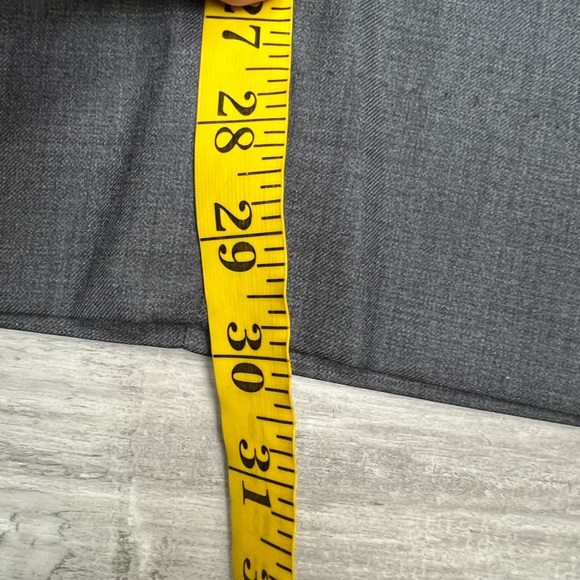 Paul Betenly Cambridge Grey Super 120’s Dress Pants 36x30 - Picture 8 of 9
